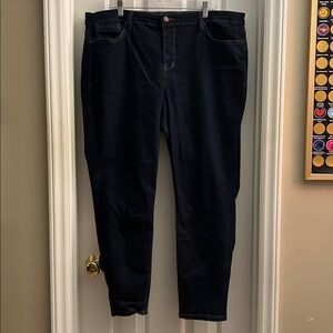 Crown & Ivy Dark Blue Denim Jeans
